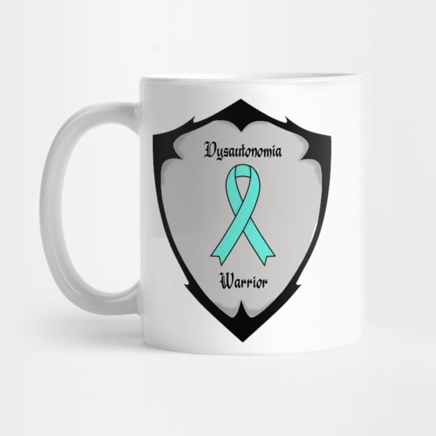 Dysautonomia Warrior Shield by bohomermaidgal